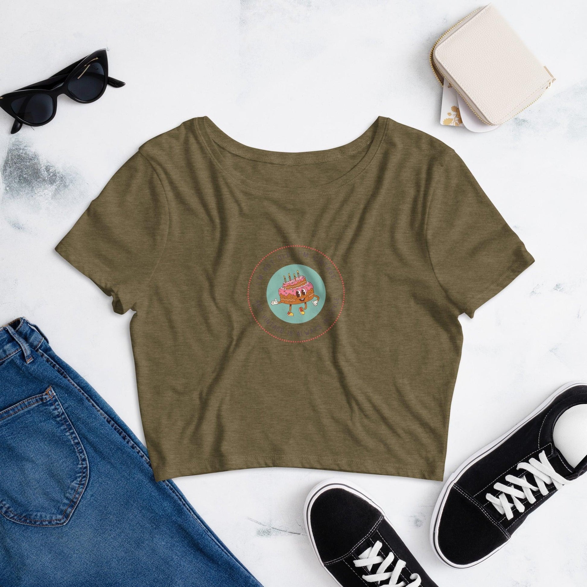 Birthday - Women’s Crop Tee - Whippie's