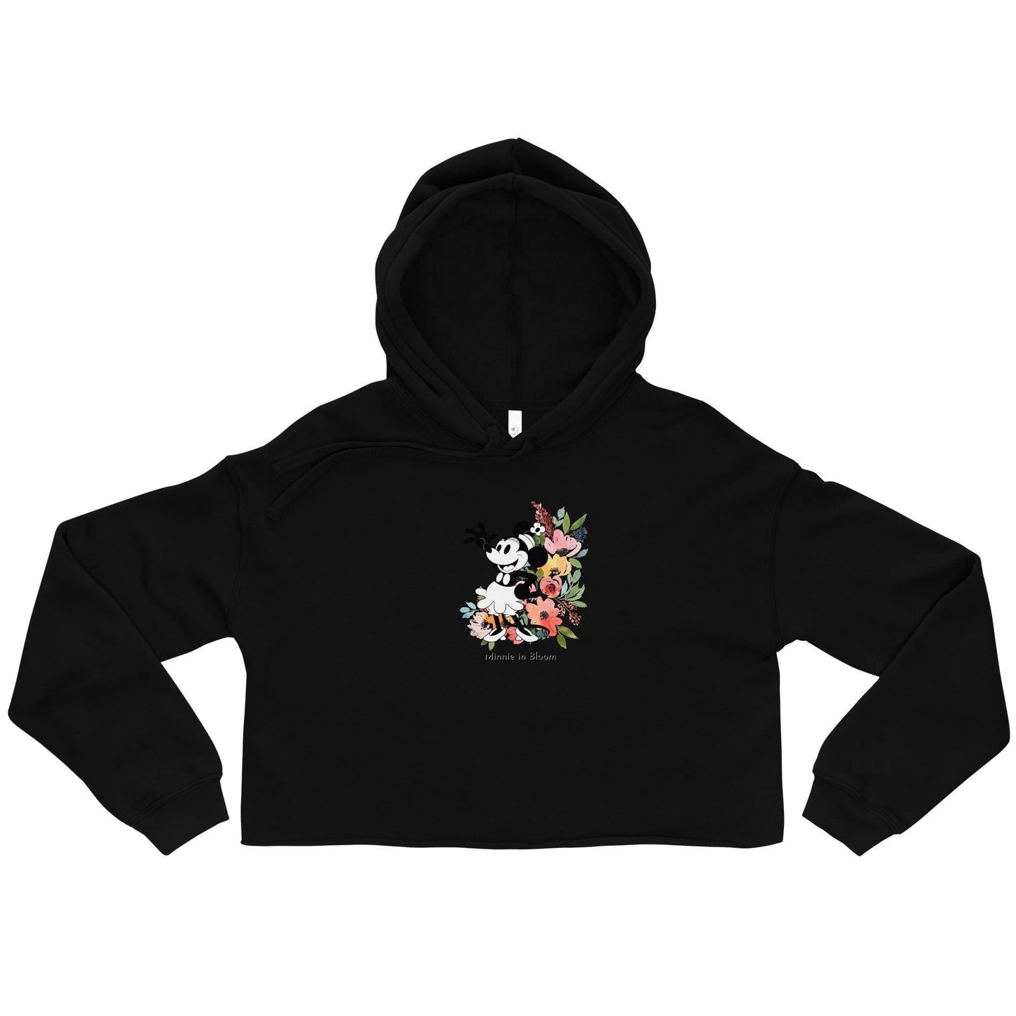 Steamboat Willie - Bloom - Crop Hoodie - Whippie's