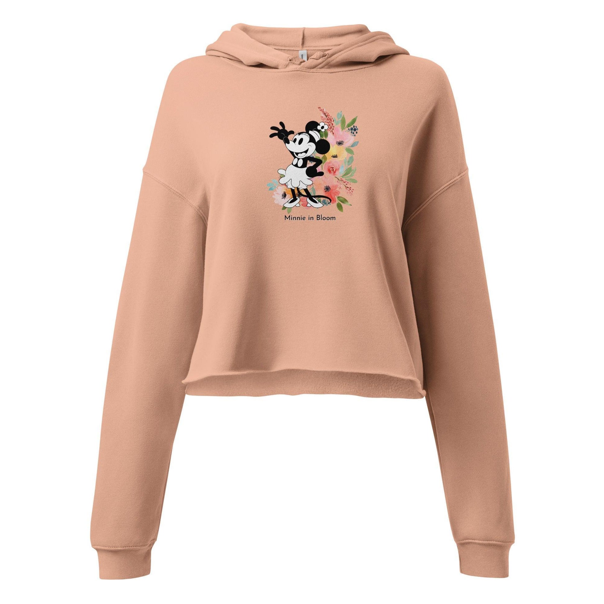 Steamboat Willie - Bloom - Crop Hoodie - Whippie's