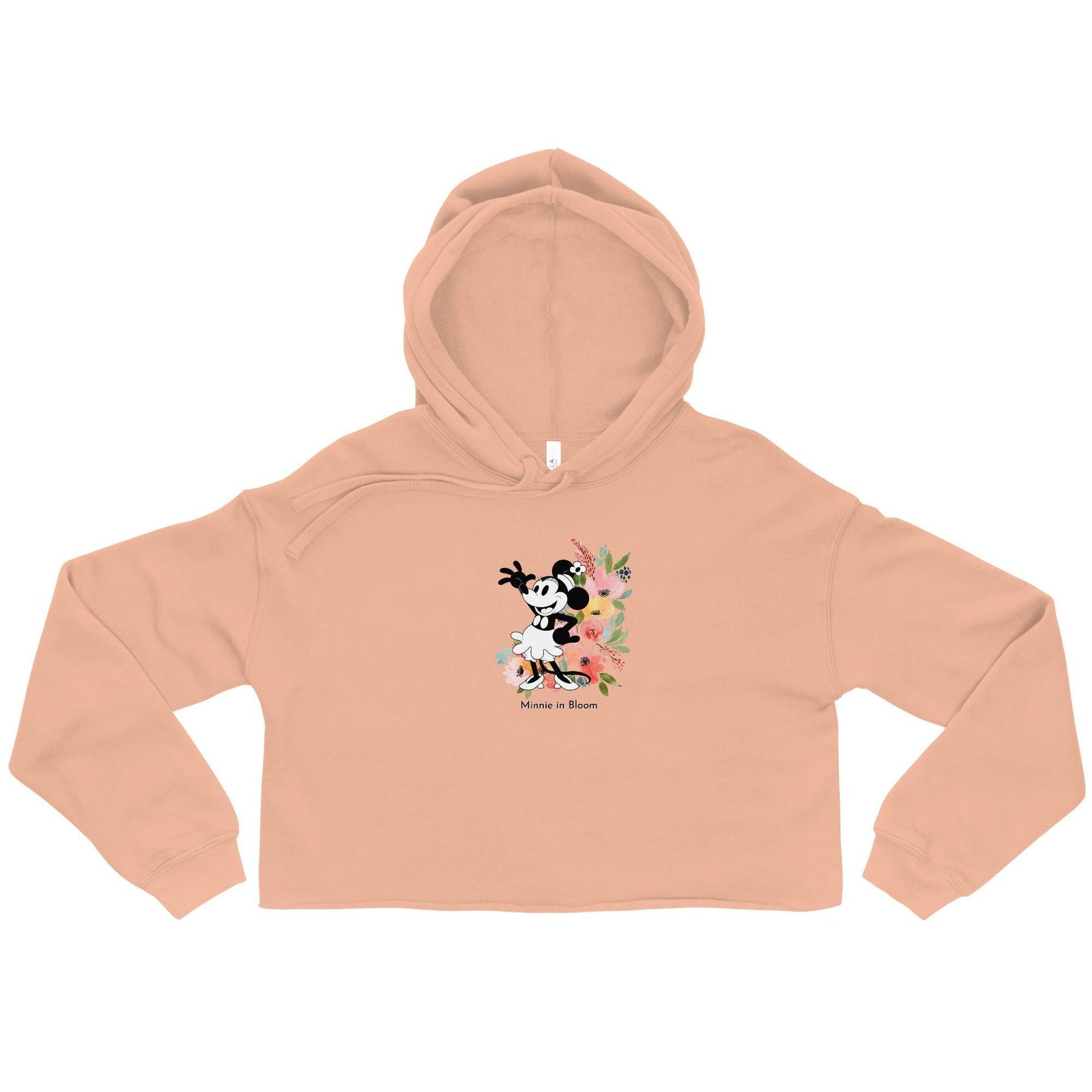 Steamboat Willie - Bloom - Crop Hoodie - Whippie's