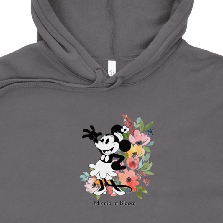 Steamboat Willie - Bloom - Crop Hoodie - Whippie's