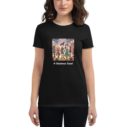Christmas Carol Curtain Call - Women's short sleeve t-shirt - Whippie's
