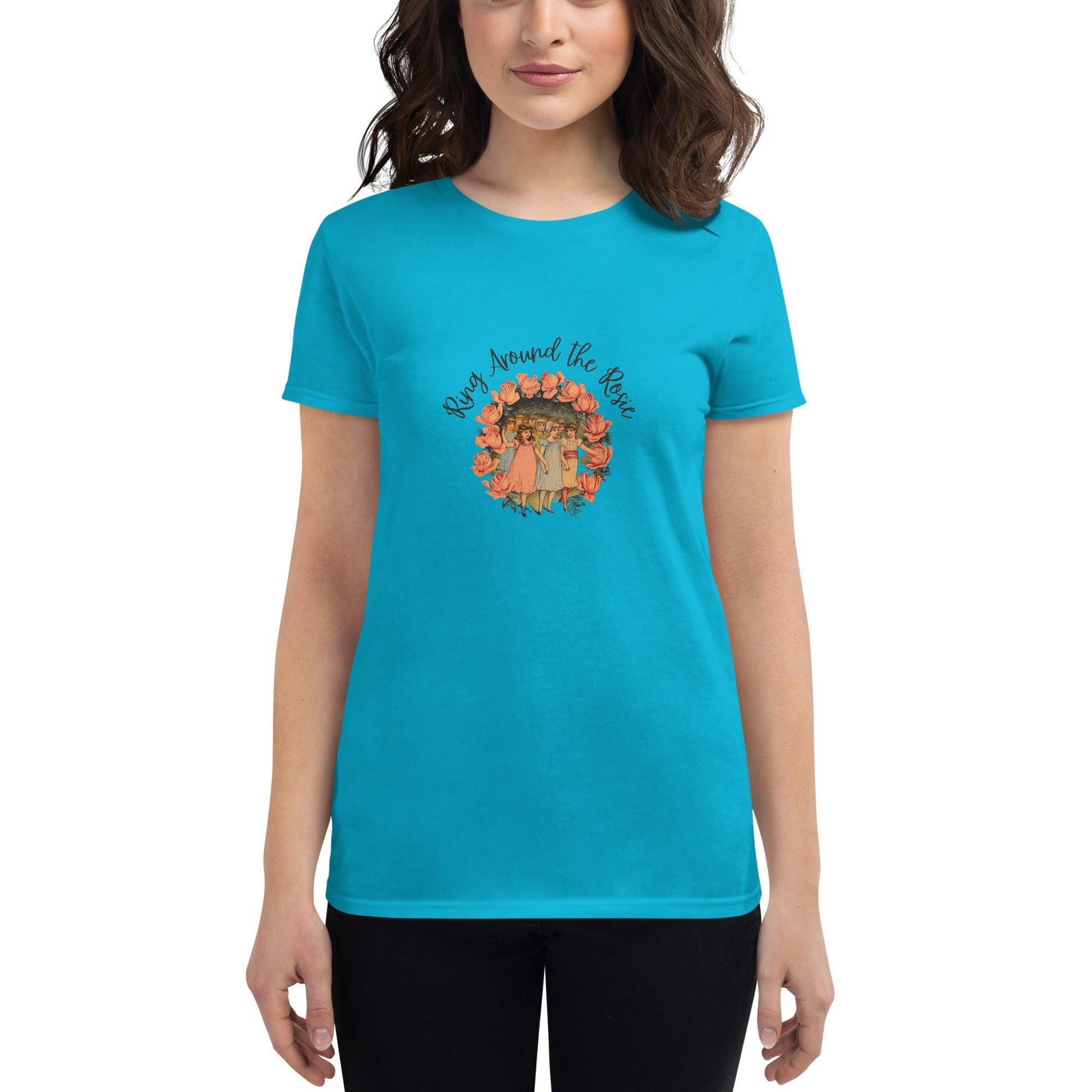 Classic Books - Ring Around the Rosey - Women's Short Sleeve T-shirt - Whippie's