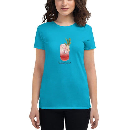 One Sip from Being the Fairest of Them All! Women's short sleeve t-shirt - Whippie's