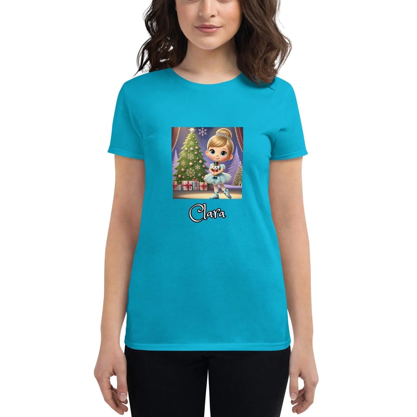 ✨ Nutcracker Dreams ✨ Clara & Her Prince - Women's short sleeve t-shirt - Whippie's