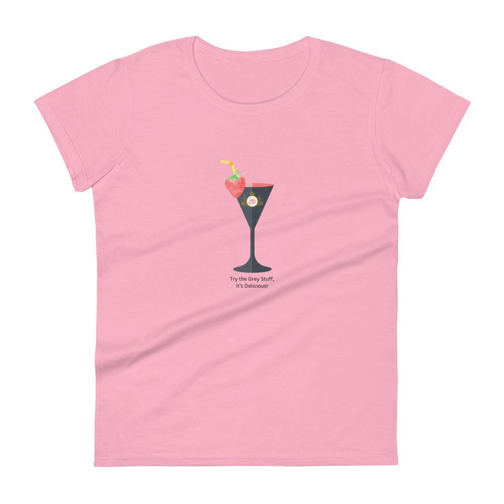 Try the Grey Stuff, it's Delicious! - Women's short sleeve t-shirt - Whippie's