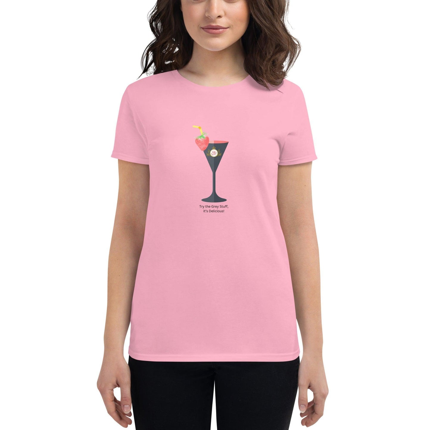 Try the Grey Stuff, it's Delicious! - Women's short sleeve t-shirt - Whippie's