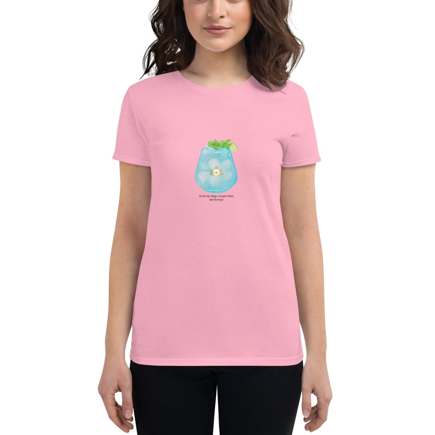 Drink Up, Magic Carpet Rides Get Bumpy! - Women's T-shirt - Whippie's