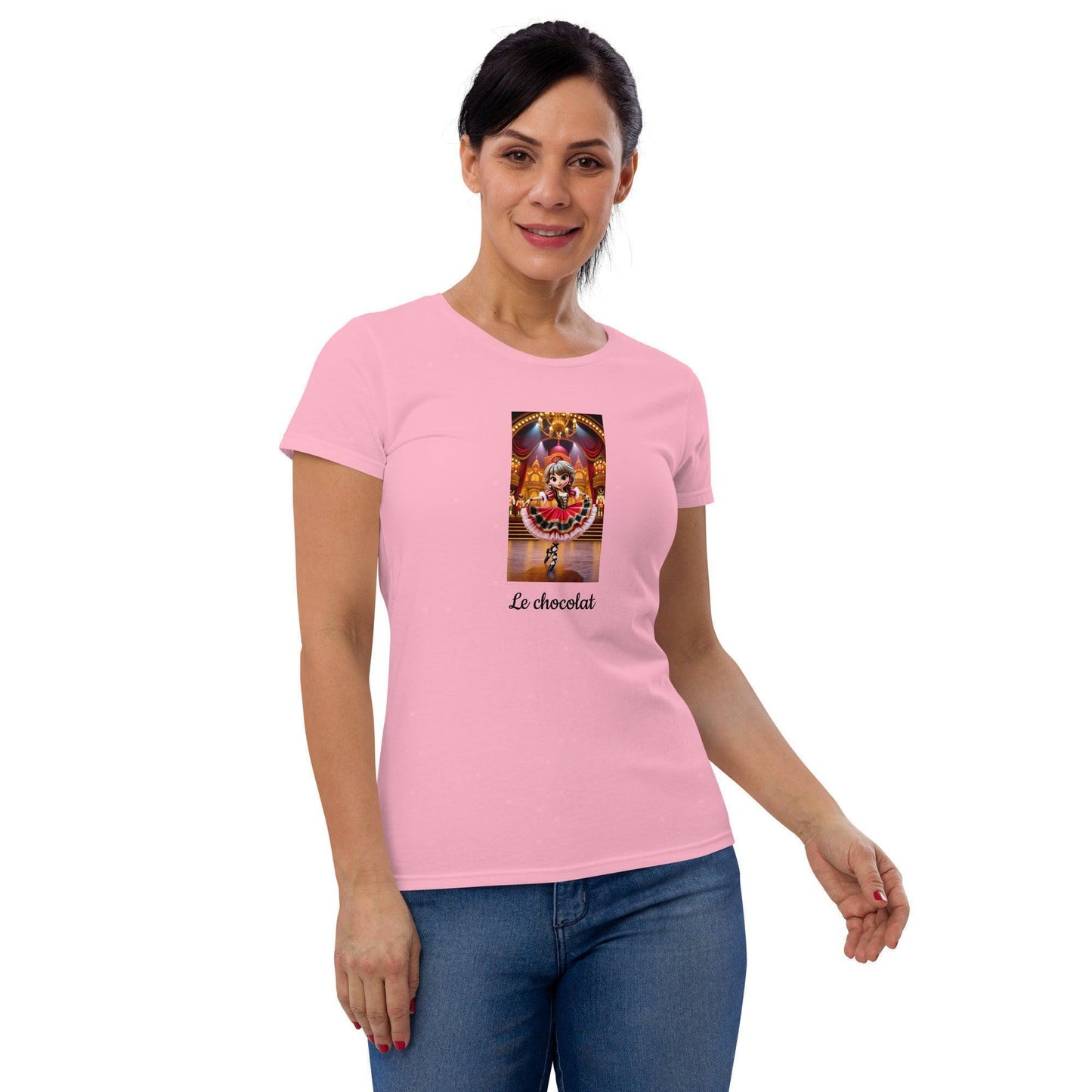 Le chocolat - Brunette Dancer - Women's T-shirt - Whippie's