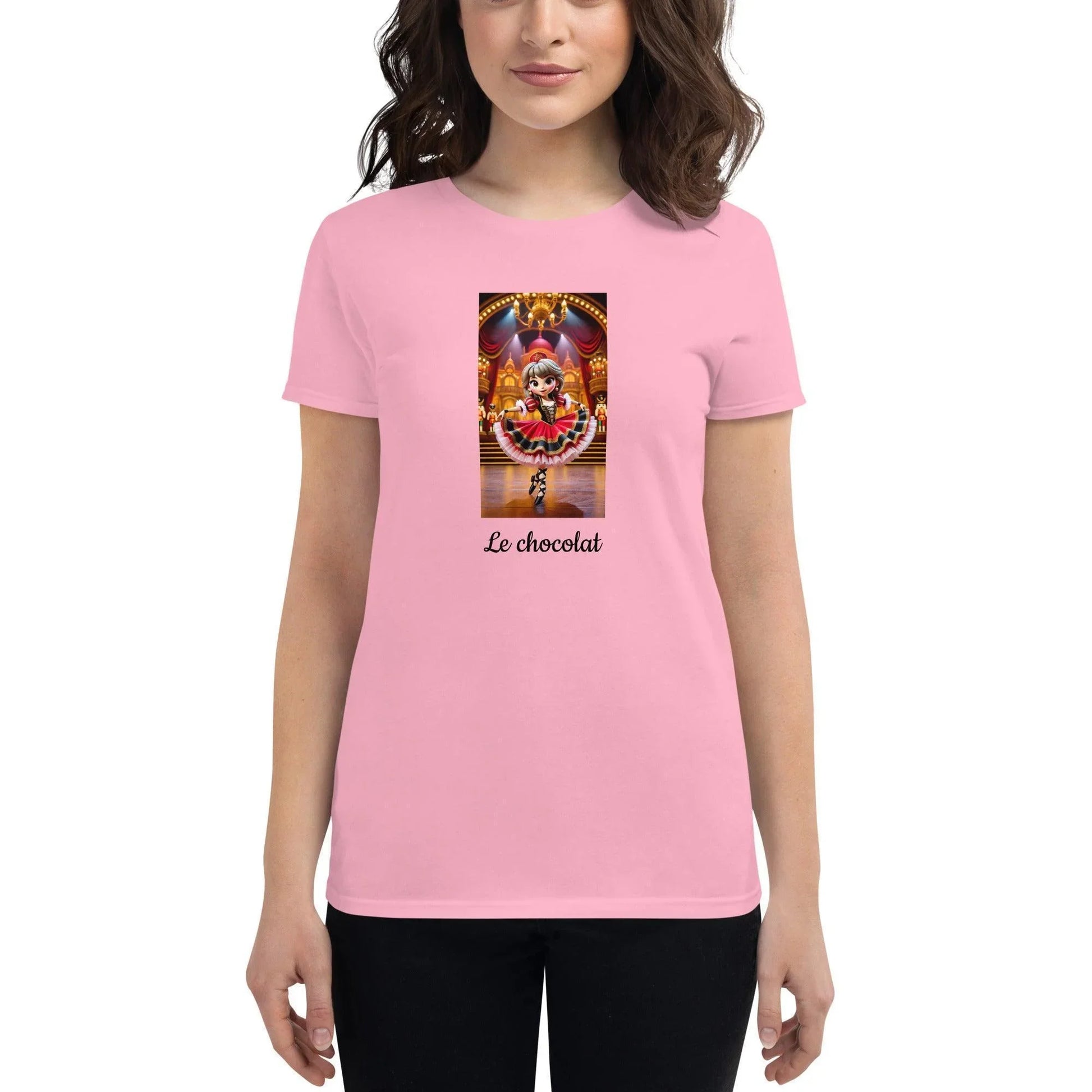 Le chocolat - Brunette Dancer - Women's T-shirt - Whippie's