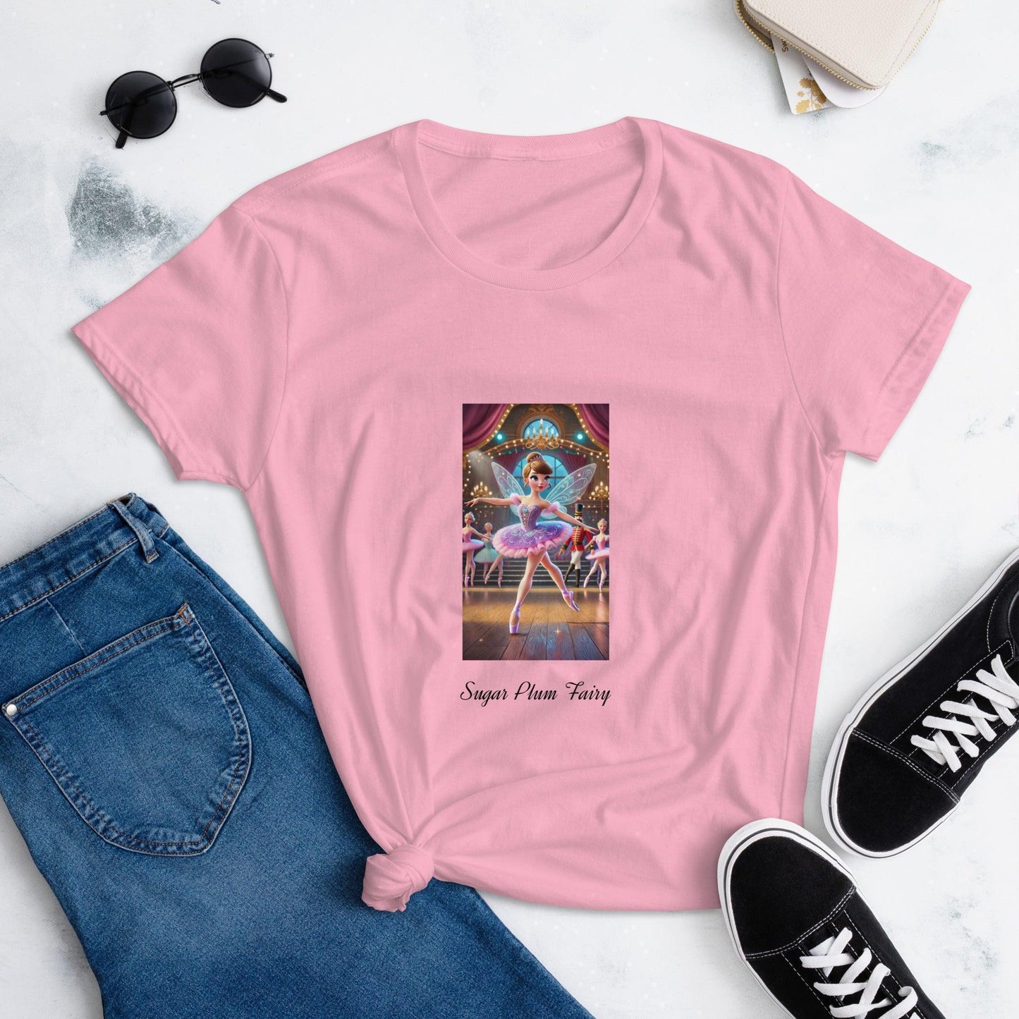 Sugar Plum Fairy - Brunette - Women's T-shirt - Whippie's
