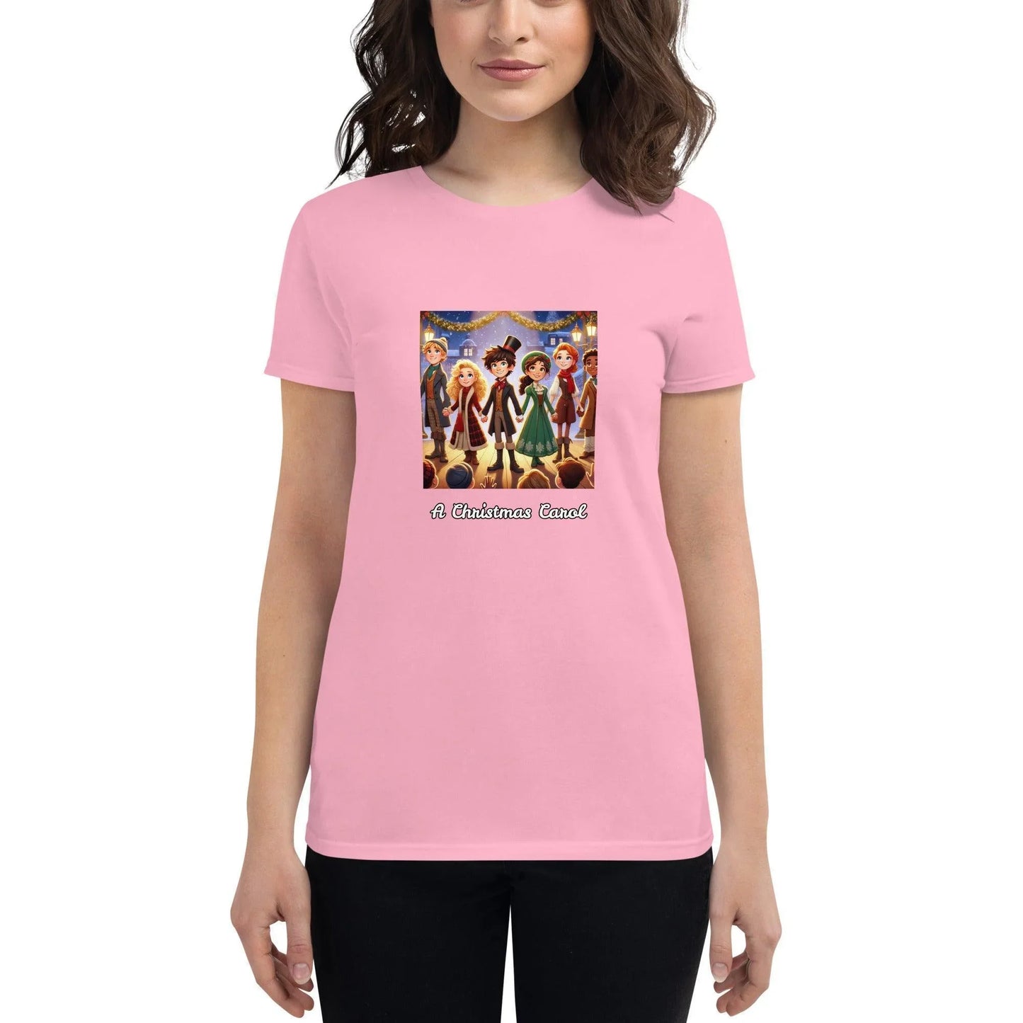Christmas Carol Curtain Call - Women's short sleeve t-shirt - Whippie's