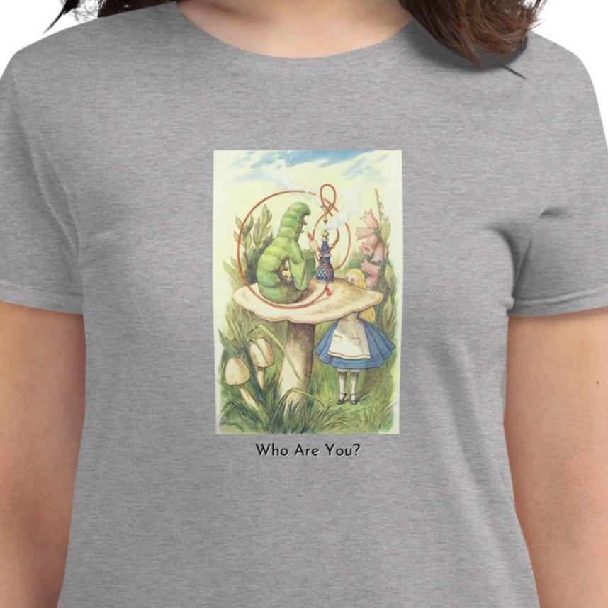 Alice in Wonderland - Who are You - Women's Short Sleeve T-shirt - Whippie's