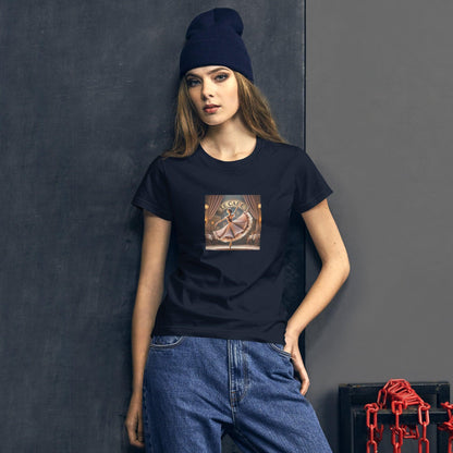 Ballerina at Le Cafe - Women's T-shirt - Whippie's