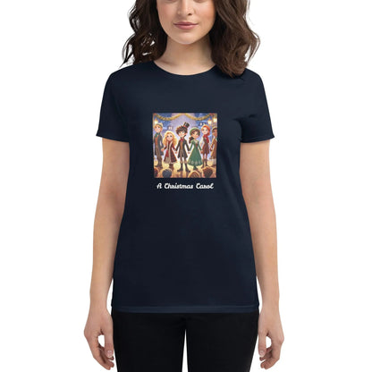Christmas Carol Curtain Call - Women's short sleeve t-shirt - Whippie's