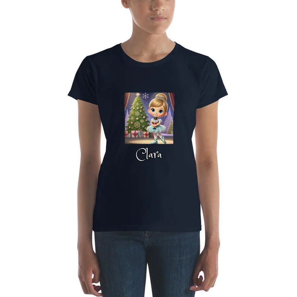✨ Nutcracker Dreams ✨ Clara & Her Prince - Women's short sleeve t-shirt - Whippie's