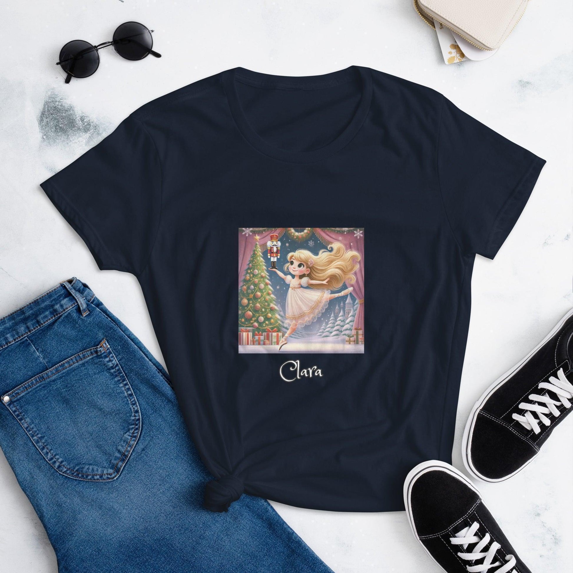 ✨ Clara and the Nutcracker Prince 💖 - Women's T-shirt 🩰 - Whippie's