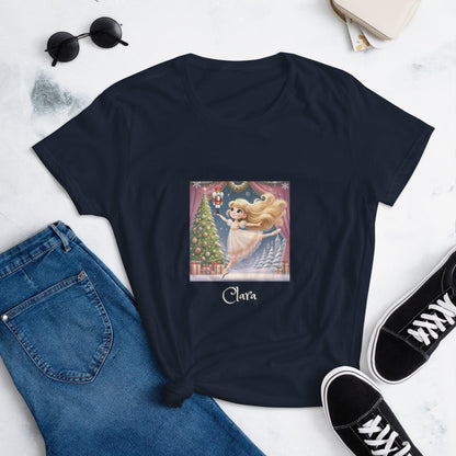 ✨ Clara and the Nutcracker Prince 💖 - Women's T-shirt 🩰 - Whippie's