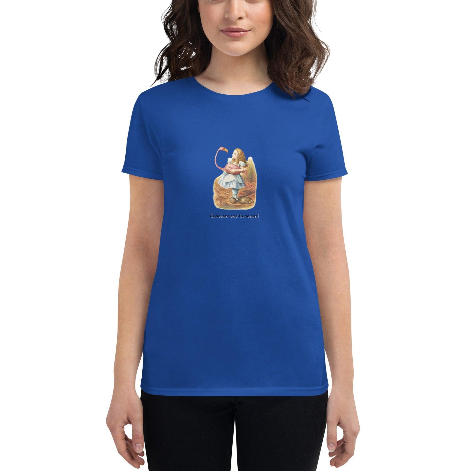 Alice in Wonderland - Flamingo - Women's T-shirt - Whippie's