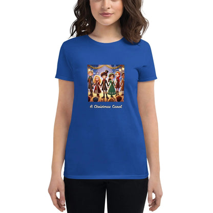 Christmas Carol Curtain Call - Women's short sleeve t-shirt - Whippie's