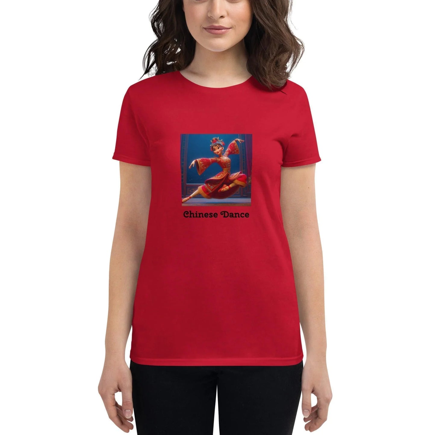 Chinese Dancer - Women's T-shirt - Whippie's