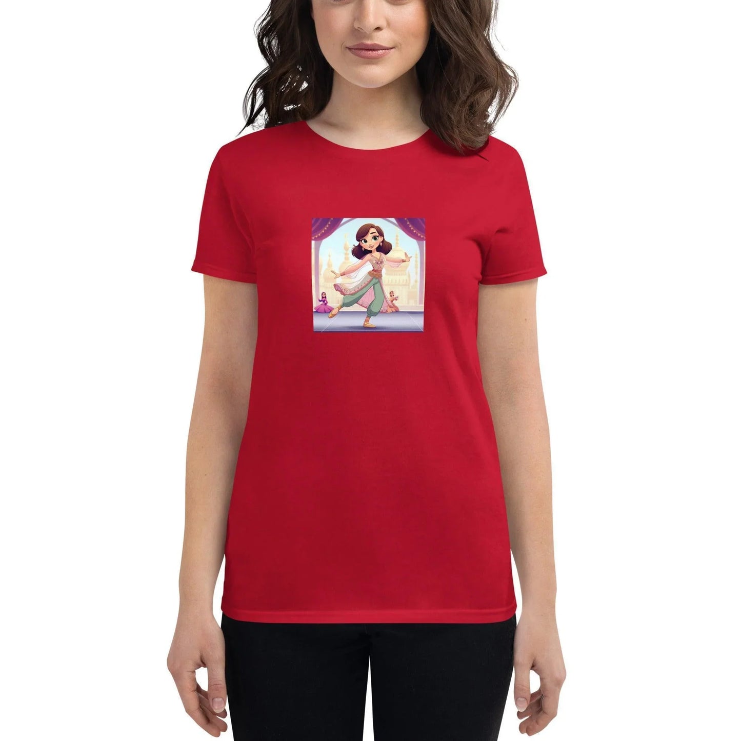 Coffee (Arabian) Dancer Nutcracker Ballet - Women's Short Sleeve T-shirt - Whippie's