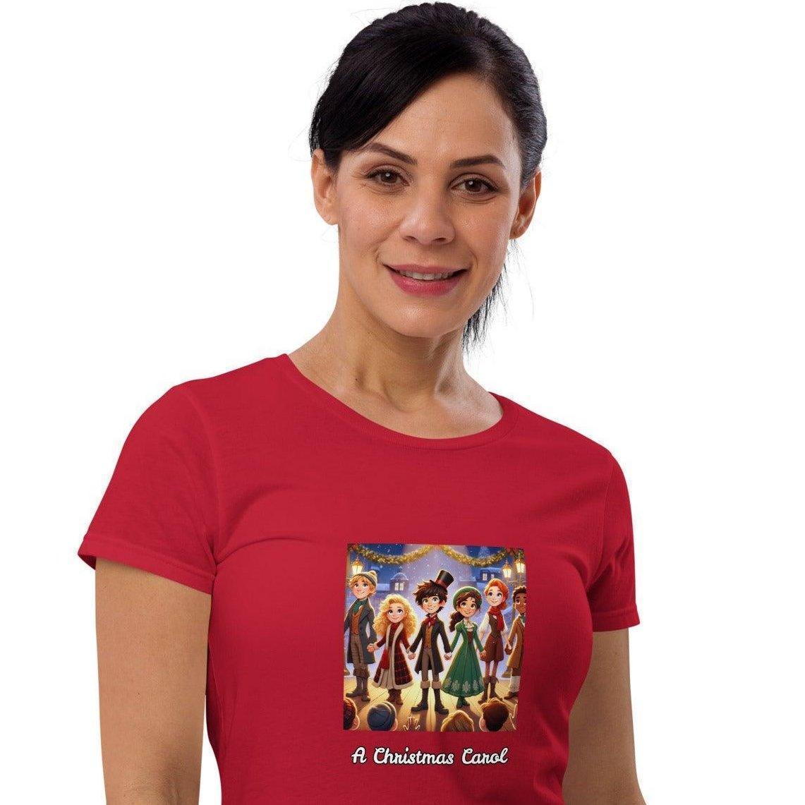 Christmas Carol Curtain Call - Women's short sleeve t-shirt - Whippie's