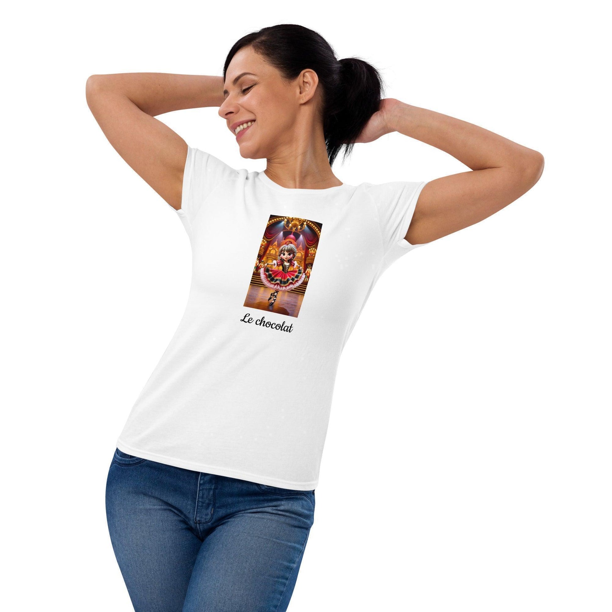 Le chocolat - Brunette Dancer - Women's T-shirt - Whippie's