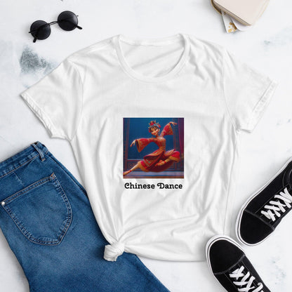 Chinese Dancer - Women's T-shirt - Whippie's