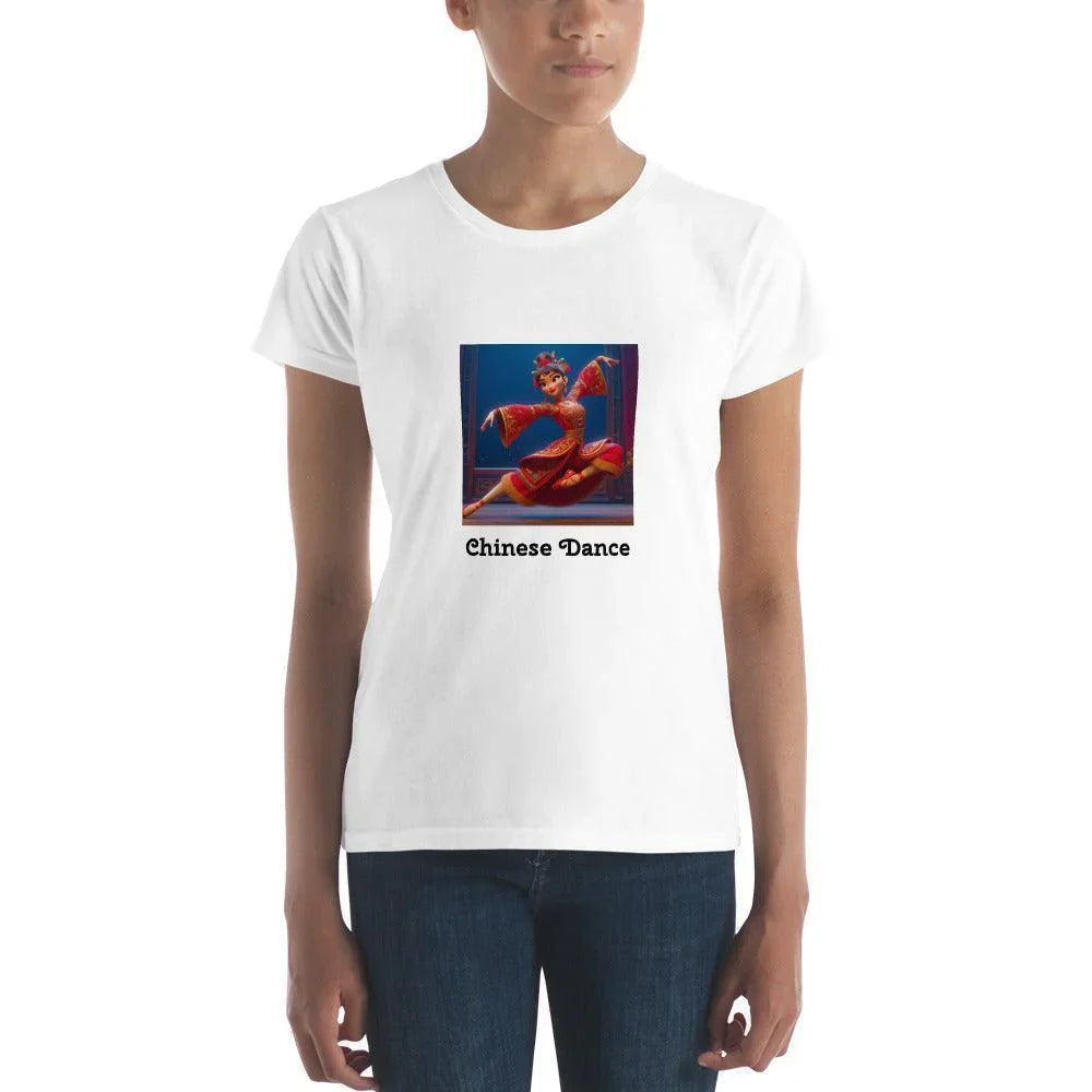 Chinese Dancer - Women's T-shirt - Whippie's