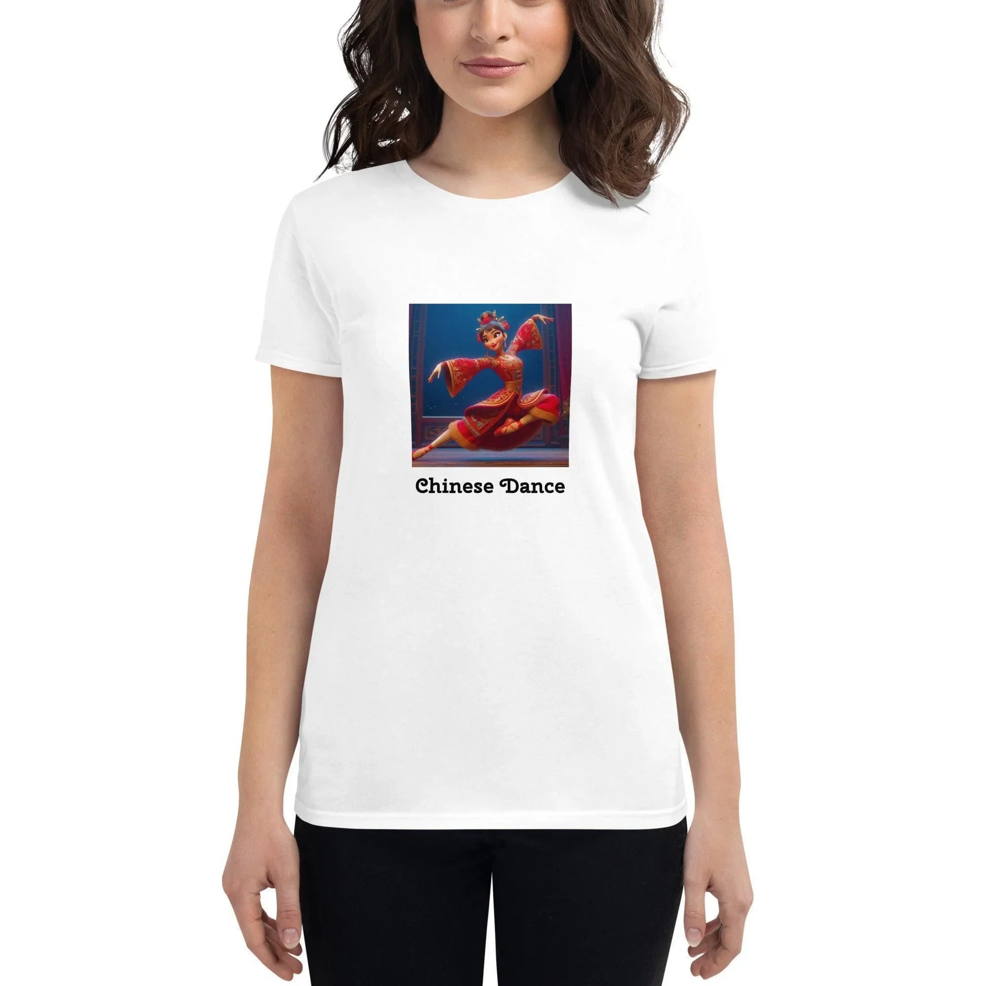 Chinese Dancer - Women's T-shirt - Whippie's
