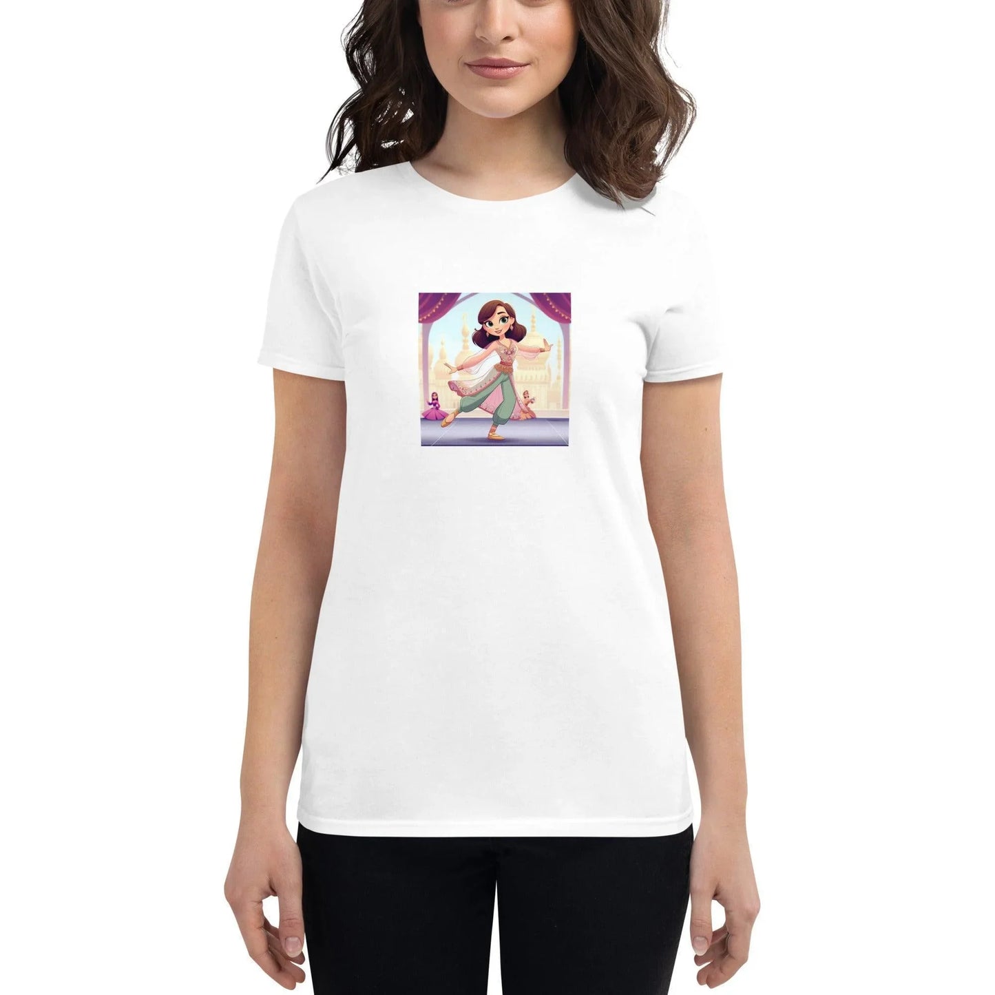 Coffee (Arabian) Dancer Nutcracker Ballet - Women's Short Sleeve T-shirt - Whippie's