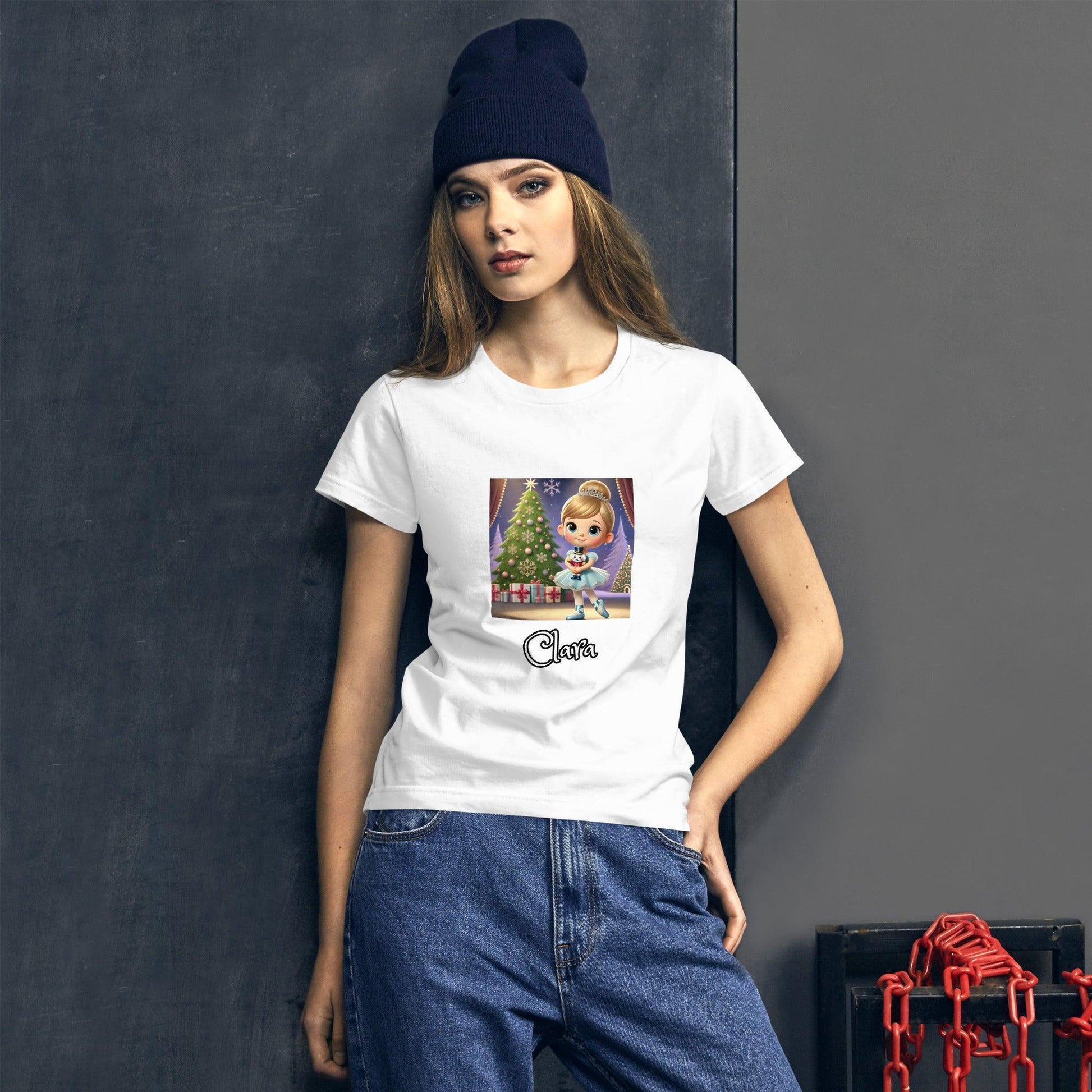 ✨ Nutcracker Dreams ✨ Clara & Her Prince - Women's short sleeve t-shirt - Whippie's