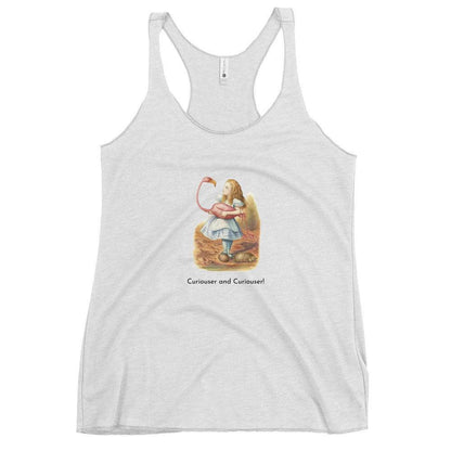 Alice in Wonderland - Flamingo - Women's Racerback Tank - Whippie's