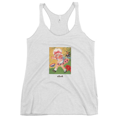 Nursery Rhyme - Little Miss Muffet "Shook" - Women's Racerback Tank - Whippie's