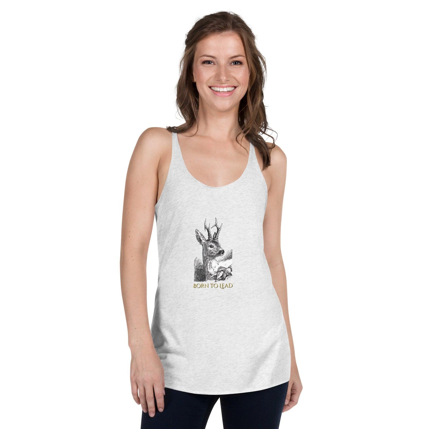 Bambi - Born to Lead - Women's Racerback Tank - Whippie's