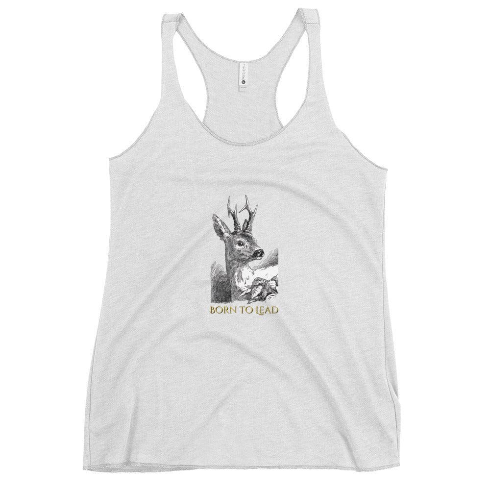 Bambi - Born to Lead - Women's Racerback Tank - Whippie's