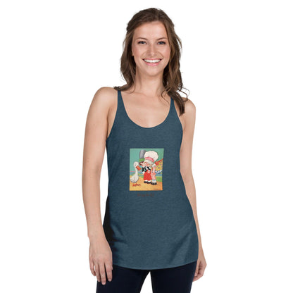 Nursery Rhyme - Goosey Goosey Gander "Pray on It" - Women's Racerback Tank - Whippie's