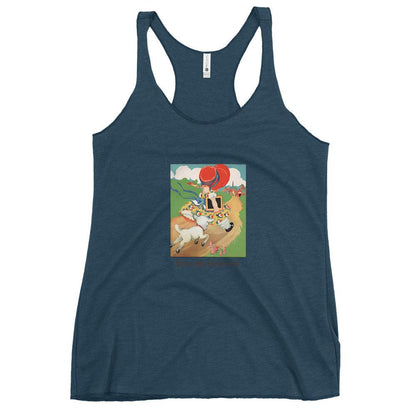Nursery Rhyme - Mary Had a Little Lamb "Dream Big Little Lamb" - Women's Racerback Tank - Whippie's