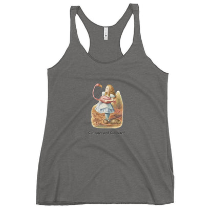 Alice in Wonderland - Flamingo - Women's Racerback Tank - Whippie's