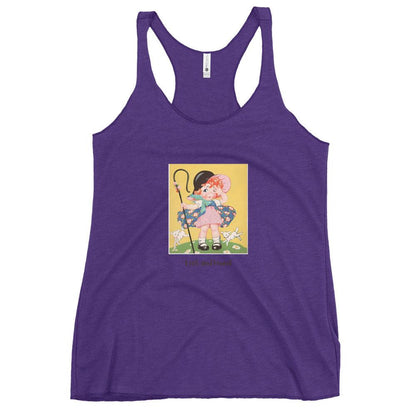 Nursery Rhyme - Little Bo Peep "Lost and Found" - Women's Racerback Tank - Whippie's
