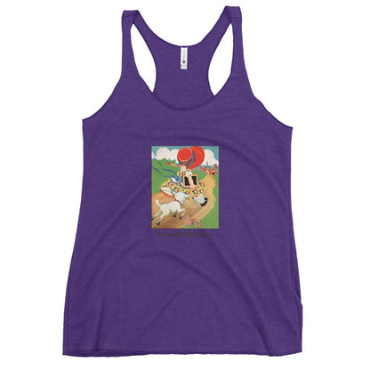 Nursery Rhyme - Mary Had a Little Lamb "Dream Big Little Lamb" - Women's Racerback Tank - Whippie's