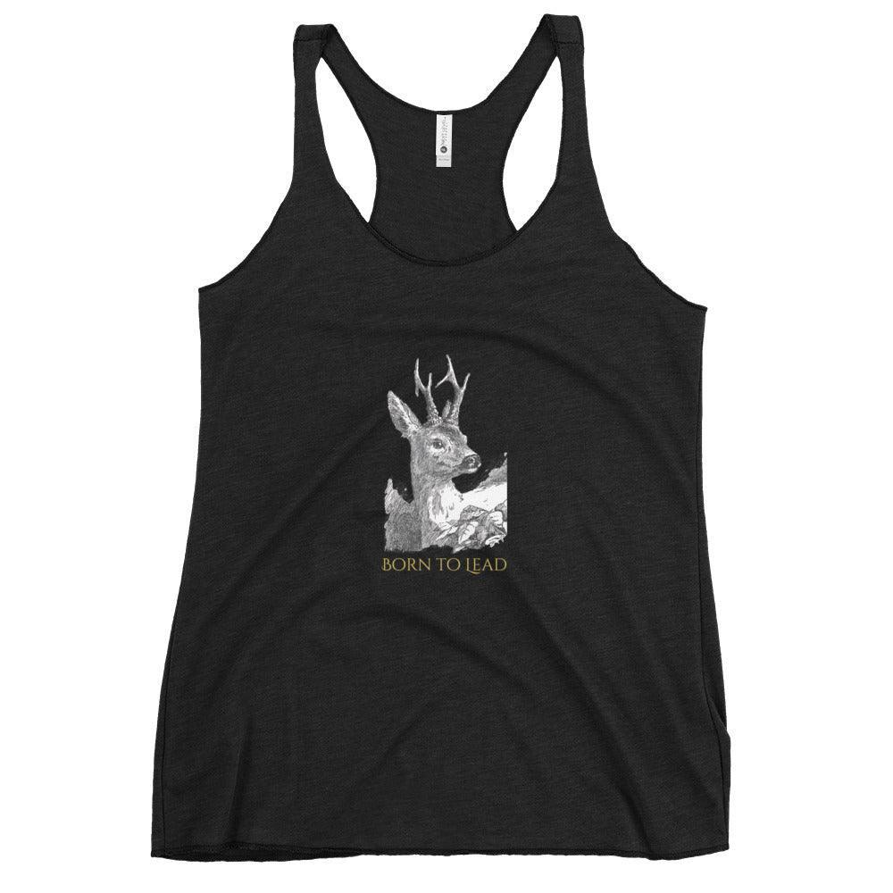 Bambi - Born to Lead - Women's Racerback Tank - Whippie's