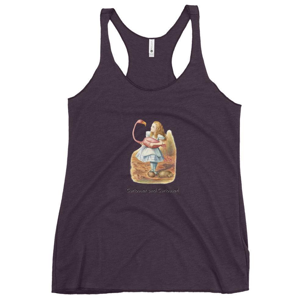 Alice in Wonderland - Flamingo - Women's Racerback Tank - Whippie's