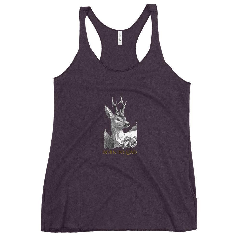 Bambi - Born to Lead - Women's Racerback Tank - Whippie's