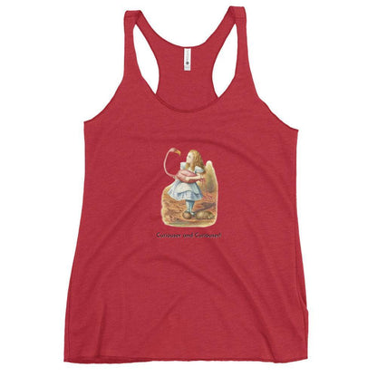 Alice in Wonderland - Flamingo - Women's Racerback Tank - Whippie's