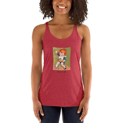 Nursery Rhyme - Little Jack Horner "Treat Yourself" - Women's Racerback Tank - Whippie's