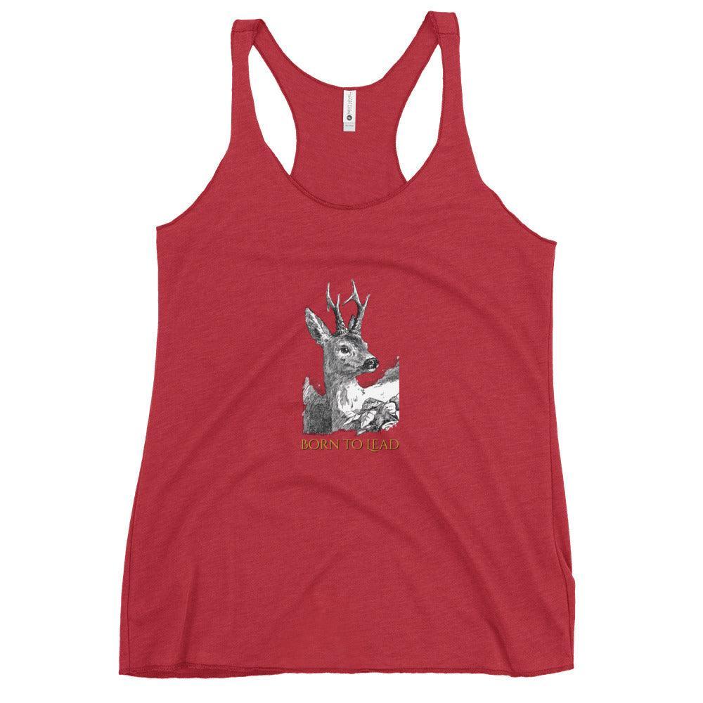 Bambi - Born to Lead - Women's Racerback Tank - Whippie's
