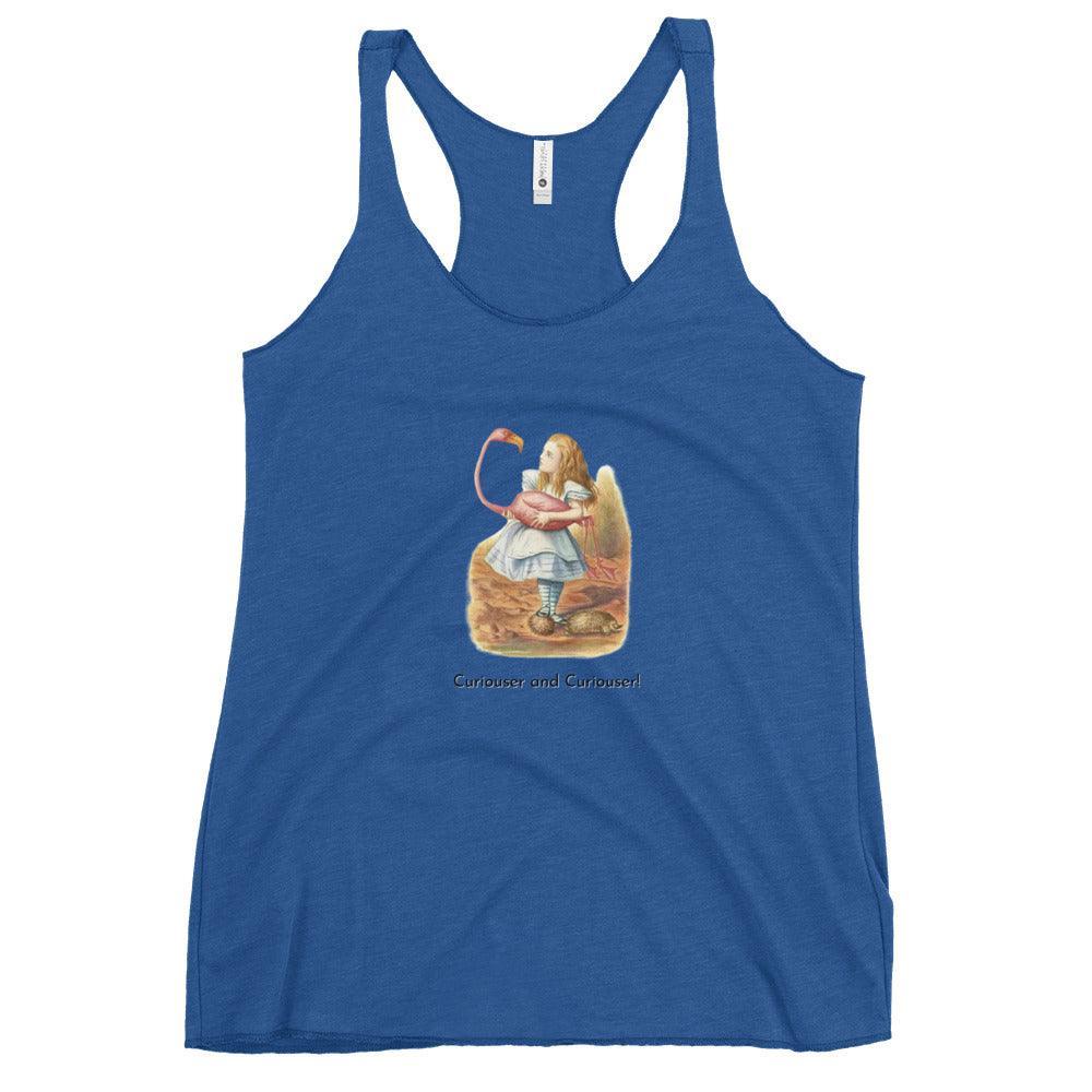 Alice in Wonderland - Flamingo - Women's Racerback Tank - Whippie's