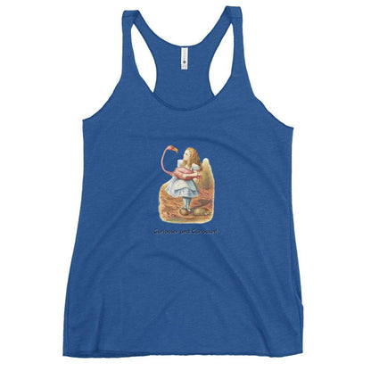 Alice in Wonderland - Flamingo - Women's Racerback Tank - Whippie's